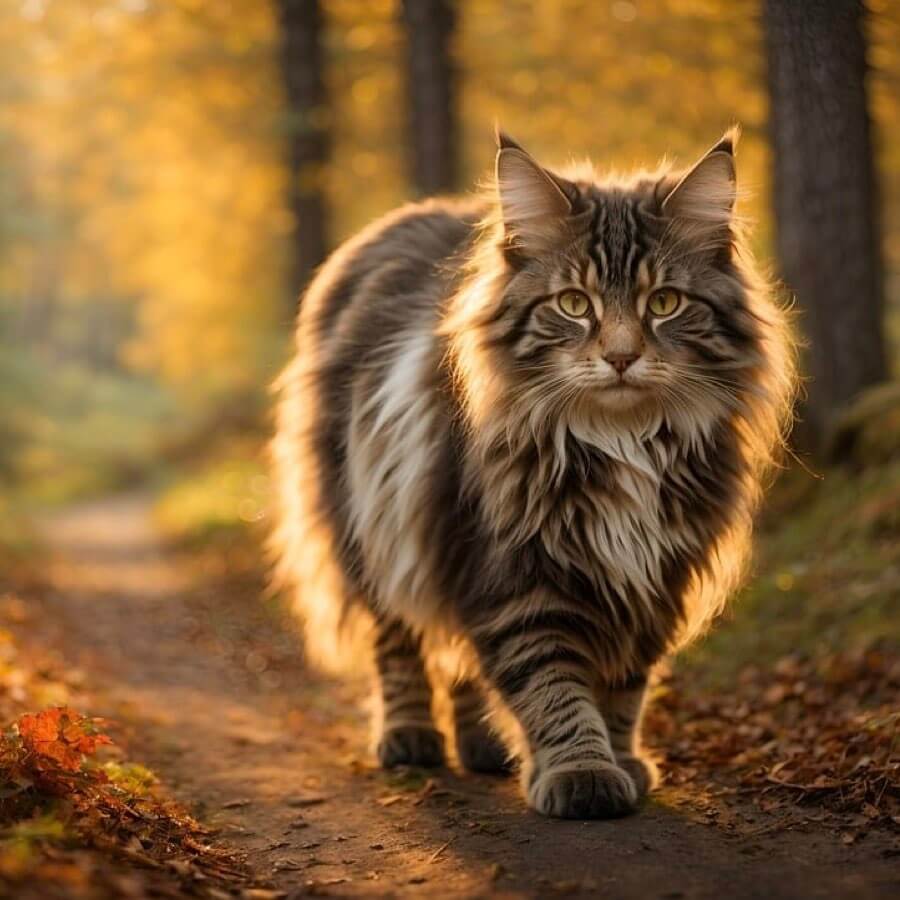 노르웨이숲 고양이 7
